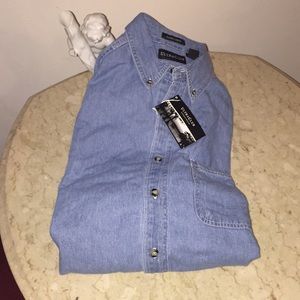 Ultra Club Denim Long Sleeve Shirt (Brand New)